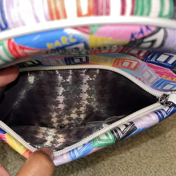 Karl Lagerfeld multi color backpack - Picture 7 of 15